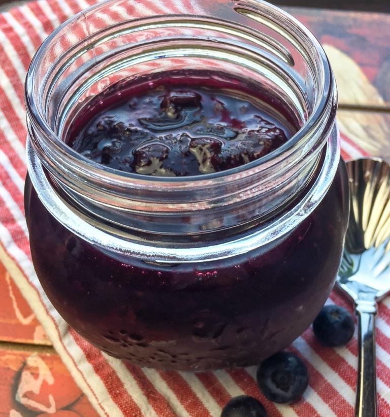 Blueberry Maple Compote